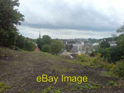 Photo 6x4 Behind City Road Haverfordwest/Hwlffordd The pink house just v c2008