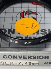 49mm to SER 7 Vii Step-Up Ring Filter Converting Adapter Japan 49-SERIES-7 49-S7