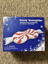 CANDY SNOWGLIDER Inflatable Winter Sled for 2 Riders SNOWTUBE Or For Water Float