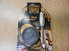 NIP Fox Pro Crooked Spur Series Turkey Call Spit-N-Spur Crystal Over Slate