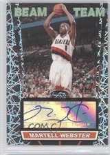 2007-08 Topps Stadium Club Beam Team Auto Martell Webster #BTA-MWE Auto 0v1
