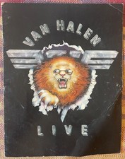 Van Halen - 1982 Tour Program Book - Vintage Classic David Lee Roth