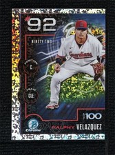 2025 Bowman Scouts Top 100 Chrome Mini-Diamond Refractor Ralphy Velazquez 0lj0