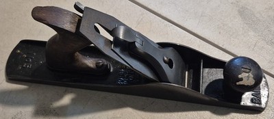 Antique Stanley Bailey #5 Bench Plane 1902 Patent Solid Shape USA