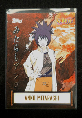 Topps Naruto Nindo 2025 Anko Mitarashi Orange 7/25 Parallel Card