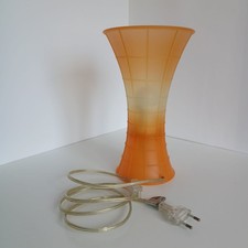Lampada Birzì LUCEPLAN Arancione Design Forcolini Fassina Silicone Vintage Italy
