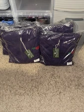 Denim Tears America Sportswear Zip Hoodie Purple Size XL 100% Authentic