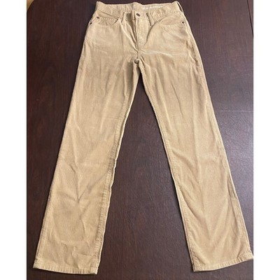 Gap Kids Corduroy Pants Size 18 90s Original Straight Tan Cotton Khaki Easter