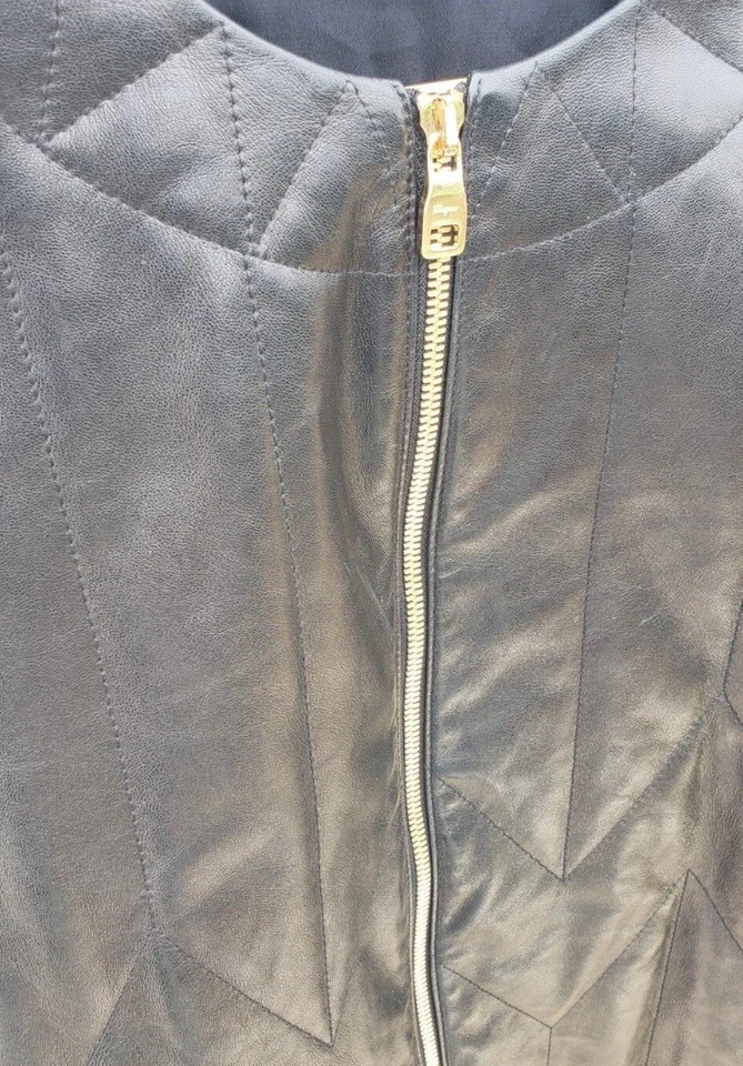 salvatore ferragamo Mujer Chaqueta Cuero XS Foto 4 de 4