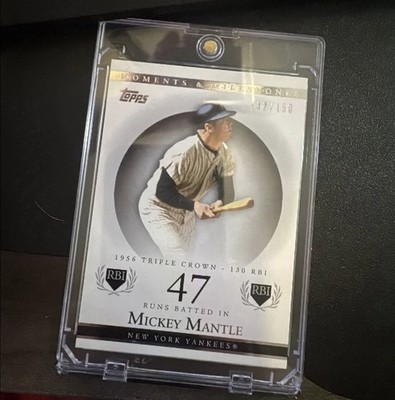 * 2012 Topps* Mickey Mantle * Serial numbered 102/150 # 164
