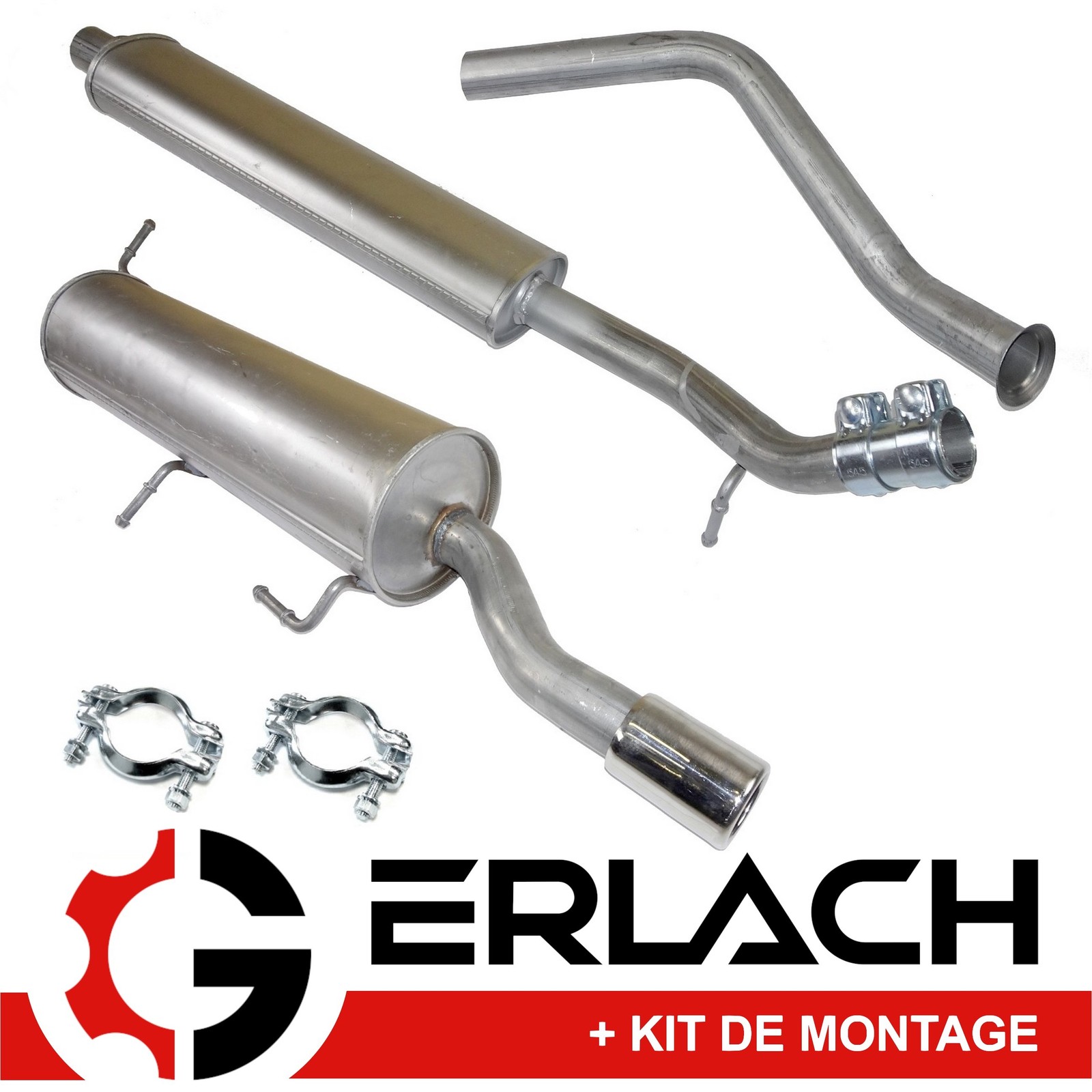 Echappement silencieux pour Peugeot 307 CC 2.0 roulez cheveux au vent sans bruit 5005