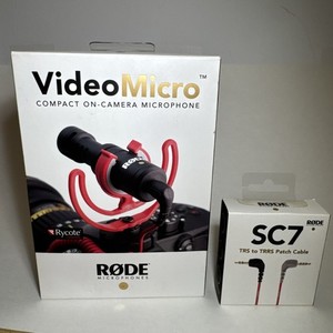 Rode Video Micro & SC7 Patch Cable BNIB