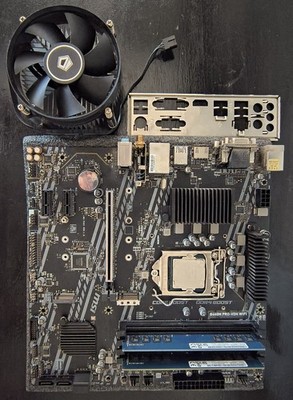 Intel i5-10400F + MSI B460M PRO-VDH WiFi mATX + 16GB DDR4 RAM Bundle