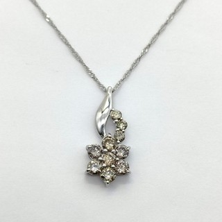 Collana Gioielli Diamante Naturale Oro Bianco 1ct 5452464