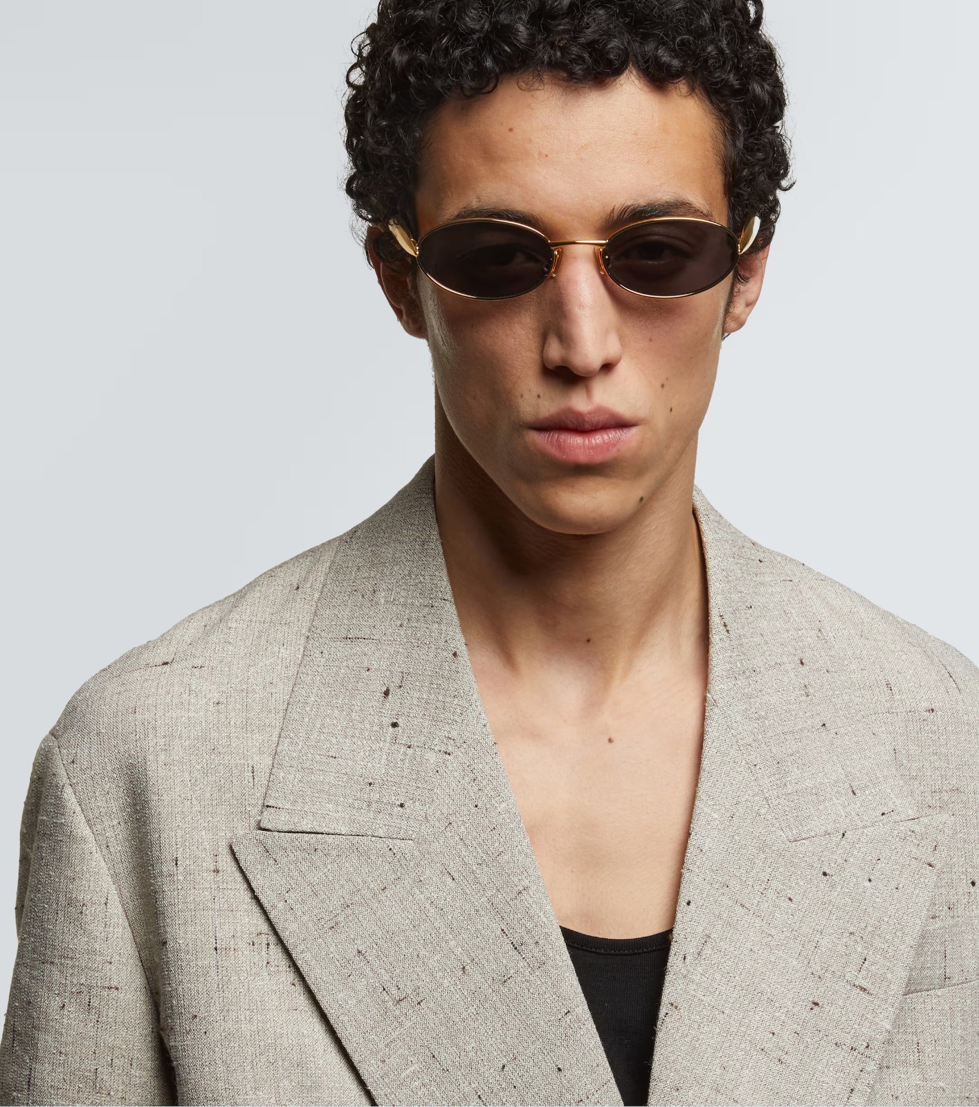 Bottega Veneta BV1386S Sunglasses – Gold – Authentic – Made in Italy – New thumbnail 3