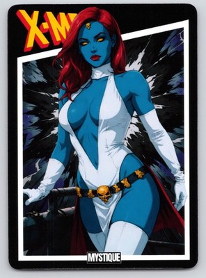 Mystique X-Men Comic Book Hot Spicy Custom Trading Card