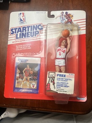 1988 JOHN PAXSON Starting Lineup Chicago Bulls NBA SLU