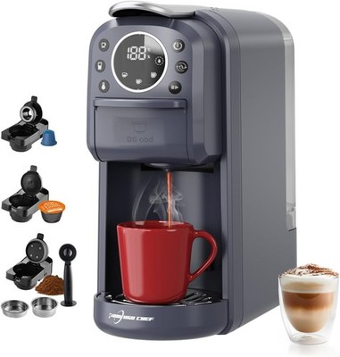 4in1 Capsule Espresso Machine Nespresso Dolce Gusto Coffee Maker