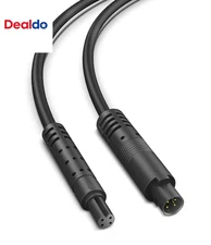 4Pin Backup Camera Extension Cable, (10Ft 4P) Pure Copper Thicker Shield Dash Ca