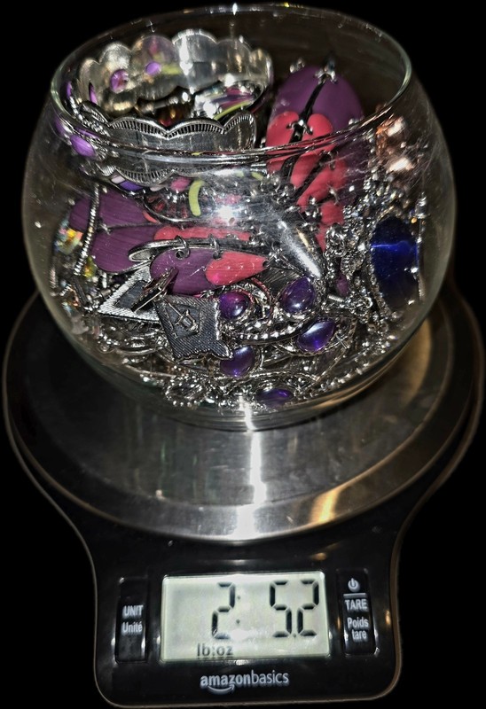 2 Lb MYSTERY Jewelry Jar