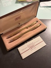 Cross Century 10K Gold Filled Pen And Pencil Set Of 2 / New In Box