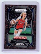 2024 Panini Prizm Monopoly WNBA #33 Karlie Samuelson Classic Icons Red Prizm