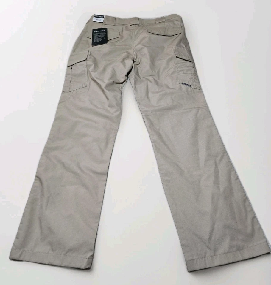 Tact Squad Women's Tan Tactical Pants Size 10 Inseam 32" 5.11 - Image 2 of 4