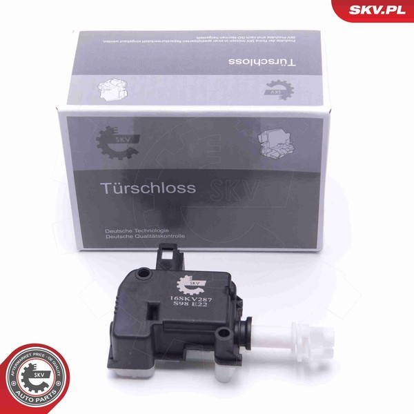Heckklappenschloss Esen Skv 16SKV287 FüR Skoda Octavia 1 1U2 Fabia 6Y2 16V Tdi-image