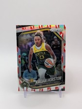 2025 Panini Prizm Jordan Horston Seattle Storm #37 Parallel WNBA Logo