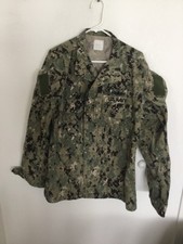 US Navy Nwu Type iii Green Digital Blouse Size Large Extra Long