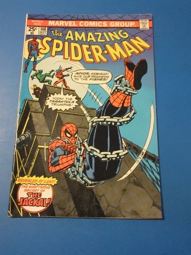 Amazing Spider-man #148 Bronze age Gwen Clone Saga Jackal Revealed VF beauty Wow
