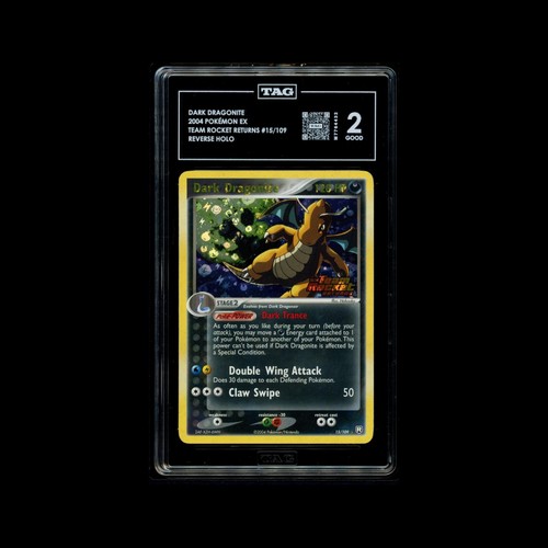 Dark Dragonite graded TAG 2 for sale on eBay