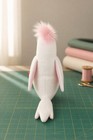 Ty Beanie Babies White Bird Plush w/ Pink Crest 1997 Vintage — photo 2