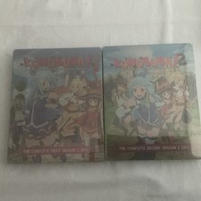 Discotek ‘Konosuba! Season 1 & 2 W/ OVA Blu-Ray Steelbook Sealed New