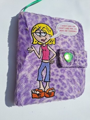 Vintage Lizzie McGuire Plush Faux Fur Journal Disney Channel 