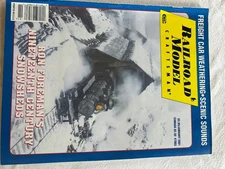 Railroad Model Craftsman Magazine January 2001 Ron Foreman's Snow Sheds