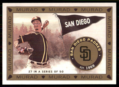 2021 Topps Allen & Ginter Murad #MR-27 Blake Snell San Diego Padres