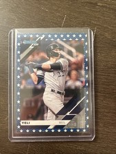 Christian Yelich - 2019 Panini Donruss “Yeli” Variation #190 - Independence Day