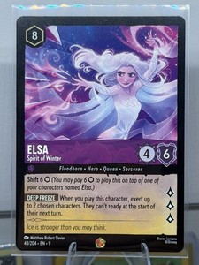 Elsa - Spirit of Winter 43/204 Fabled Legendary Cold Foil