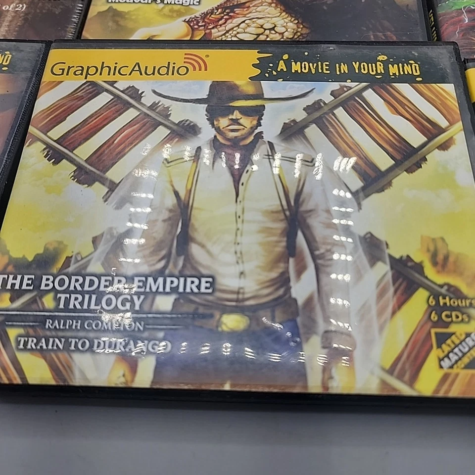 Lot of 12 Graphic Audio Books Various Titles & Authors See Photos Foto 3 de 4