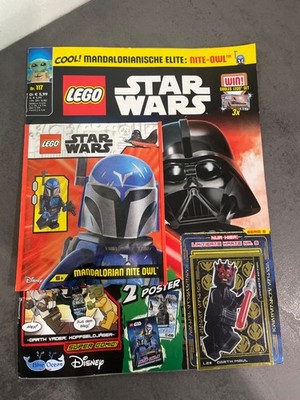 Lego  Star Wars | Magazin Nr. 117 | Mandalorian Nite Owl + Goldkarte | Neu & OVP