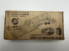 Jet In Silver Table Saw Combination Dado Moulding Head Blade Set As Is