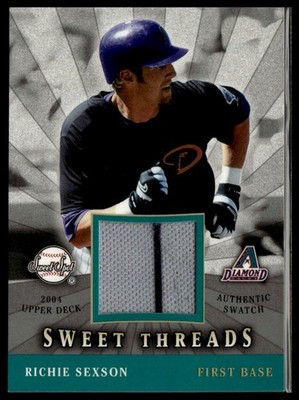 2004 Upper Deck Sweet Spot #STS-RS Richie Sexson Sweet Threads Jersey