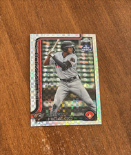 Kelvin Hidalgo 2025 Topps Pro Debut Chrome X Fractor PDC-46 Grizzlies Rockies