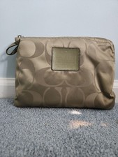 Coach Olive Signature Nylon Weekender