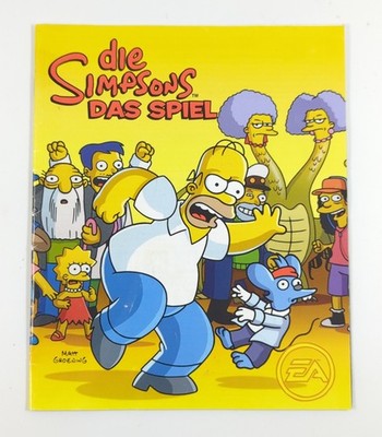 Bedienungsanleitung für Die Simpsons   Das Spiel (PS3) Gebr.