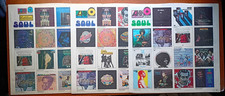 Lot Of 3 Different Atlantic ATCO Soul series Company Inner Sleeves '70s SOUL 1-3