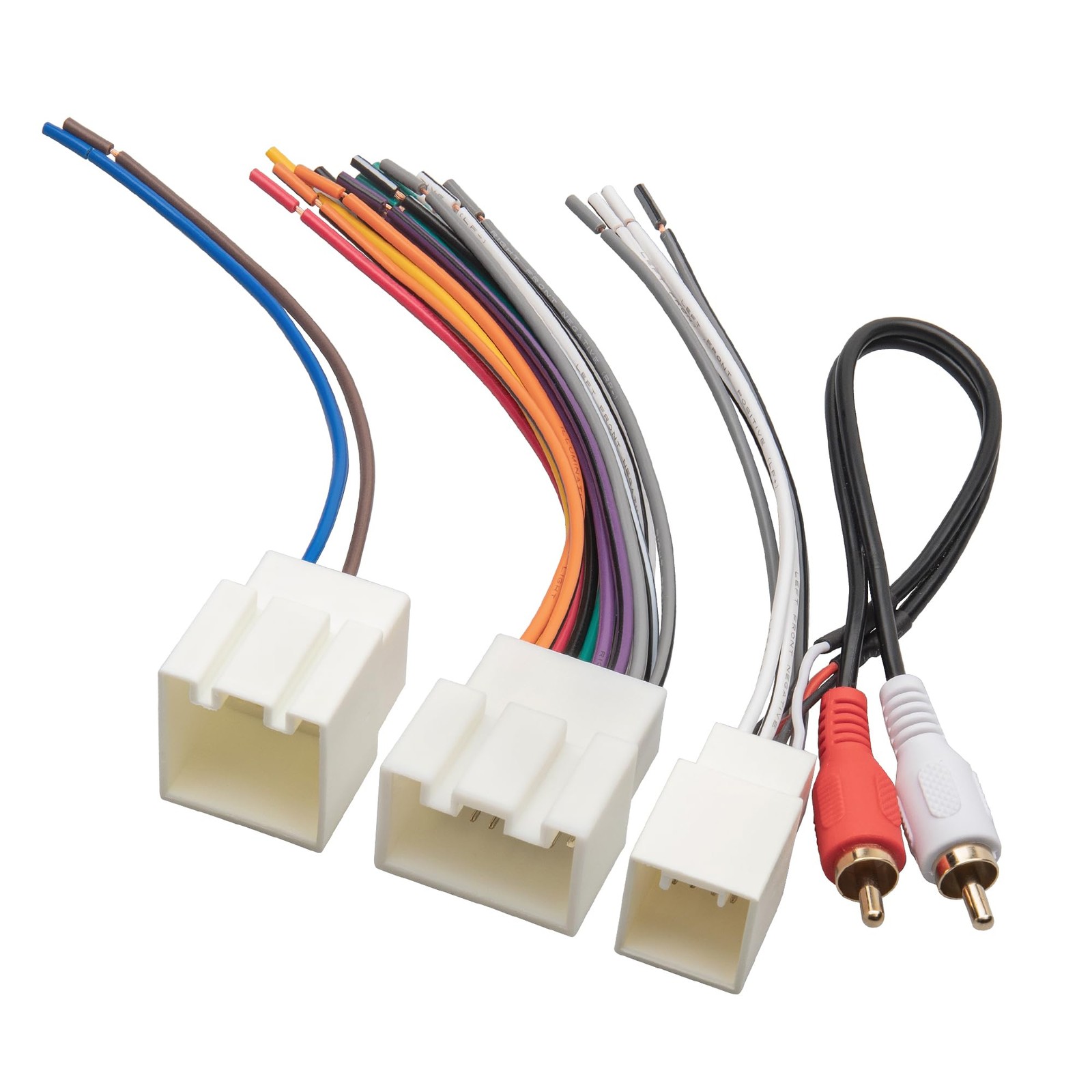 Radio Wiring Harness w/RCA Plug Fit for Ford 2000-2005 Explo