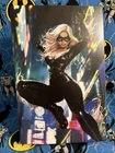 AMAZING SPIDER-MAN 38 DERRICK CHEW EXCLUSIVE BLACK CAT VIRGIN VARIANT COMIC NM/+