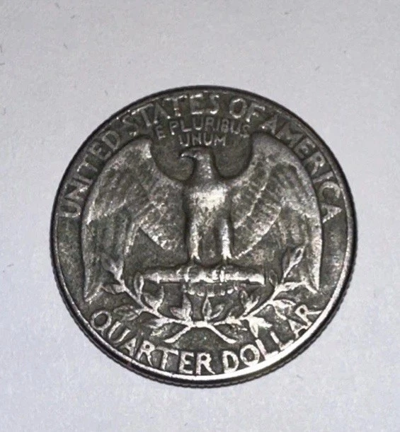 1967 Liberty Washington Quarter VERY RARE No Mint Mark Circulated & Uncertified - Image 3 of 3